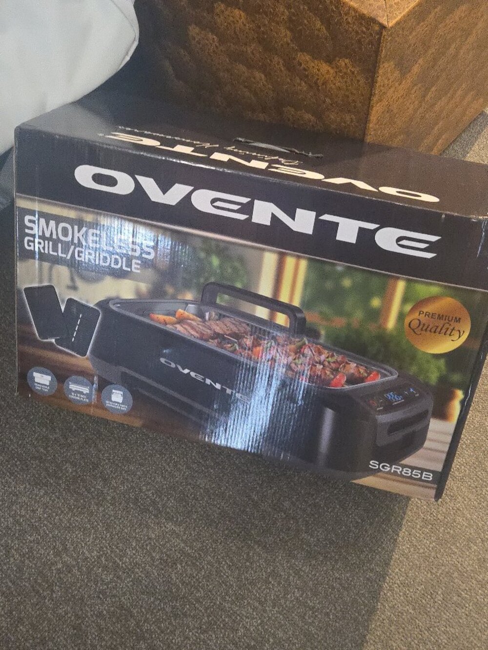 OVENTE Smokeless Grill/Griddle